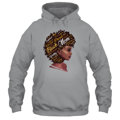 Happy Mother's Day Black Mom Queen Afro African Woman Shirt & Tank Top | siriusteestore