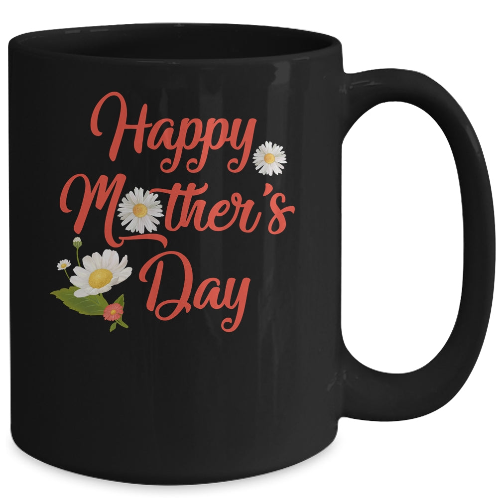 Happy Mothers Day 2022 For Family Matching Daisy Mug | siriusteestore