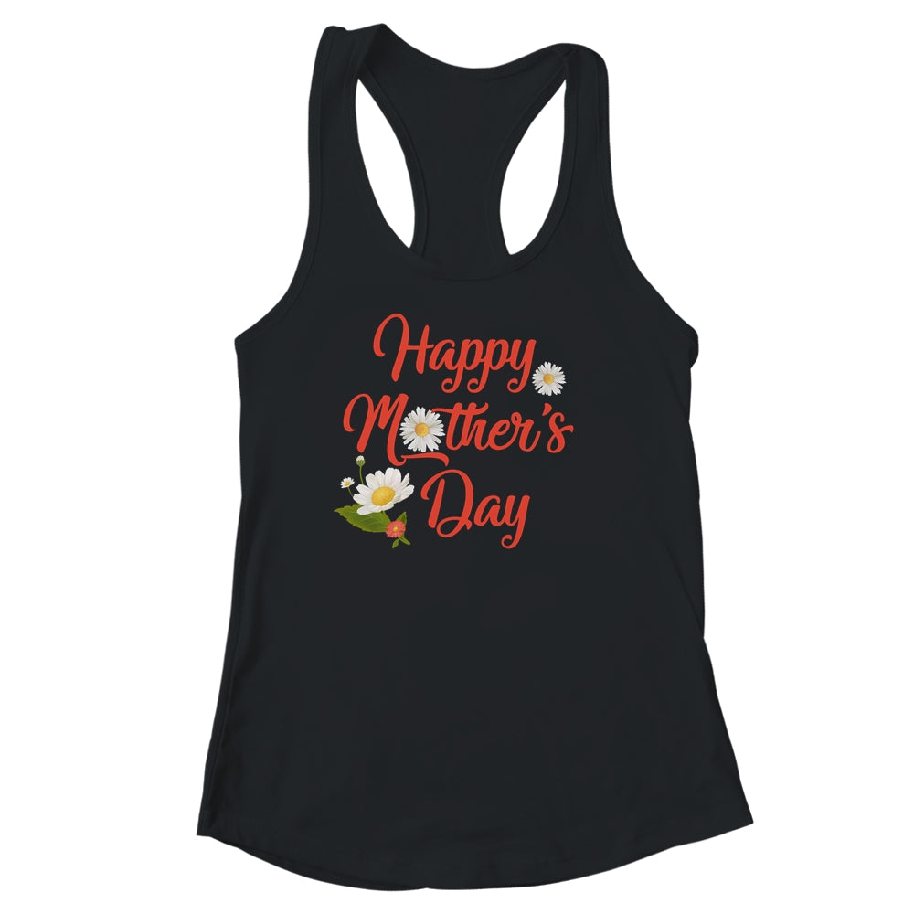 Happy Mothers Day 2022 For Family Matching Daisy Shirt & Tank Top | siriusteestore