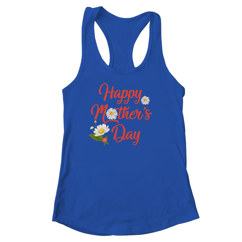 Happy Mothers Day 2022 For Family Matching Daisy Shirt & Tank Top | siriusteestore