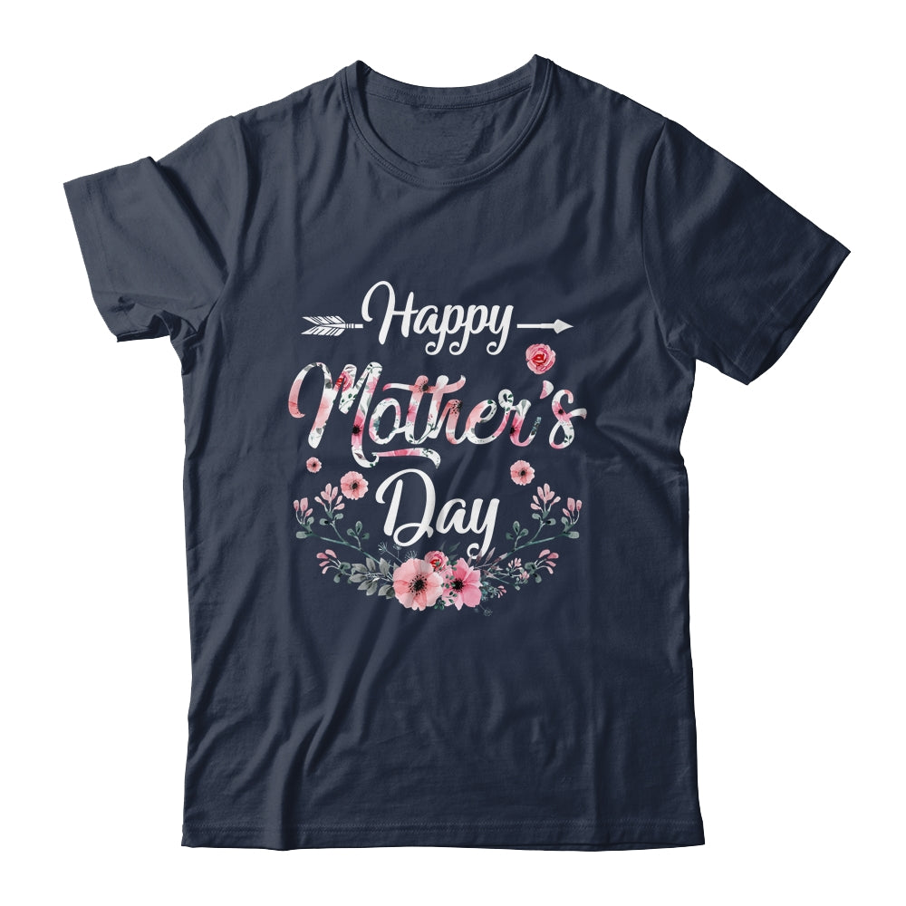 Happy Mothers Day Cute Floral For Women Mom Grandma Shirt & Tank Top | siriusteestore