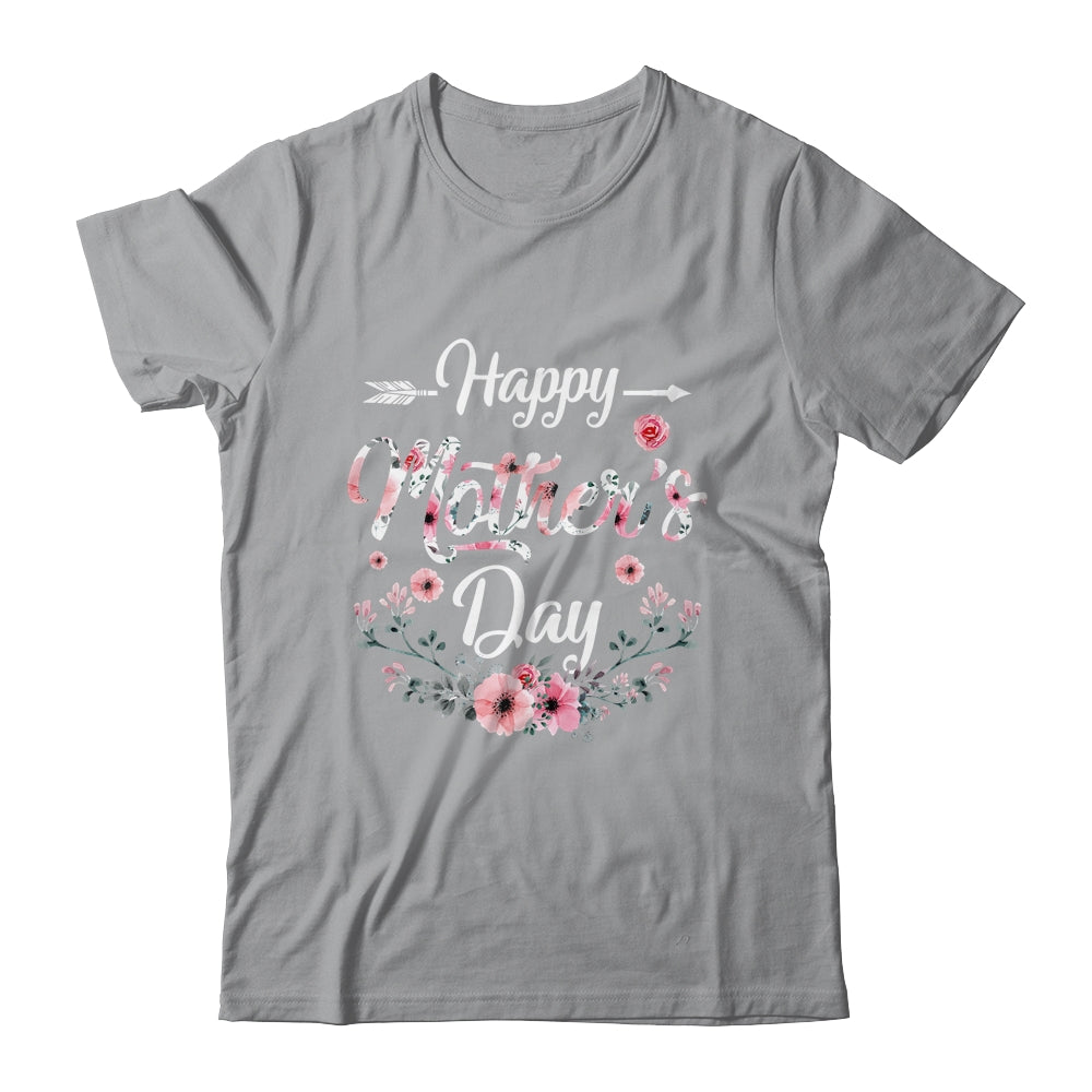 Happy Mothers Day Cute Floral For Women Mom Grandma Shirt & Tank Top | siriusteestore