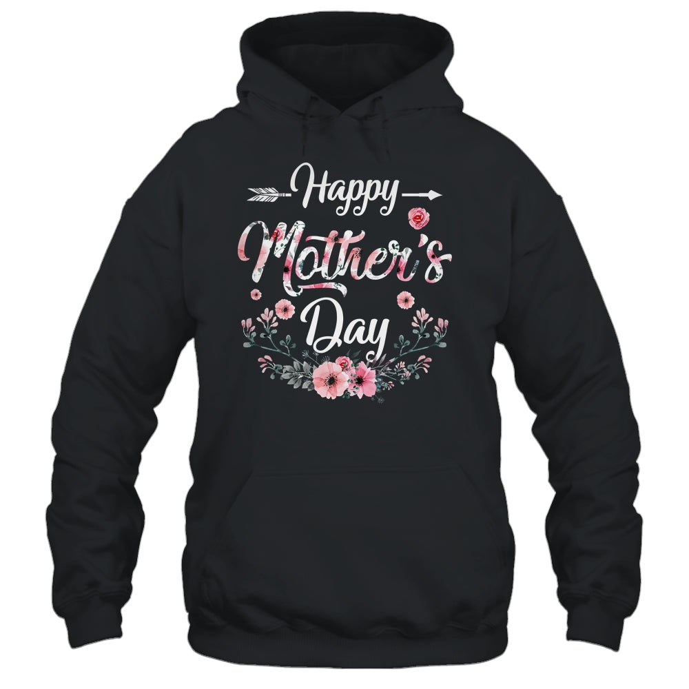 Happy Mothers Day Cute Floral For Women Mom Grandma Shirt & Tank Top | siriusteestore