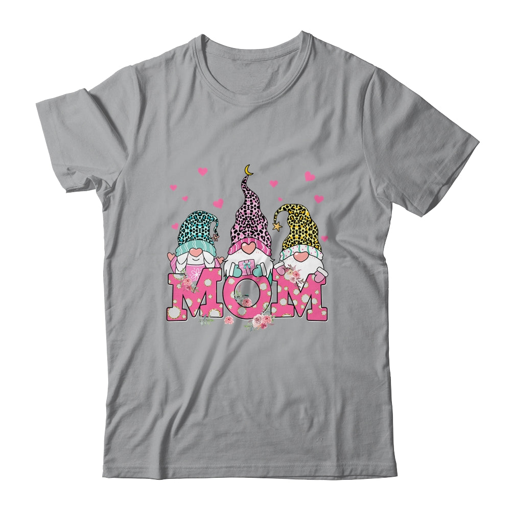 Happy Mothers Day Cute Gnomes Floral For Mom Daughter Shirt & Tank Top | siriusteestore