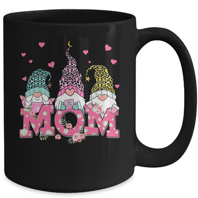 Happy Mothers Day Cute Gnomes Floral For Mom Daughter Mug | siriusteestore