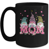 Happy Mothers Day Cute Gnomes Floral For Mom Daughter Mug | siriusteestore