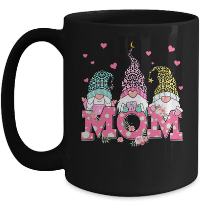 Happy Mothers Day Cute Gnomes Floral For Mom Daughter Mug | siriusteestore