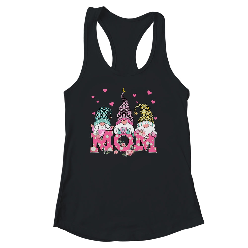 Happy Mothers Day Cute Gnomes Floral For Mom Daughter Shirt & Tank Top | siriusteestore