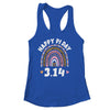 Happy Pi Day Mathematic Math Teacher Leopard Rainbow Shirt & Tank Top | siriusteestore