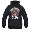 Happy Pi Day Mathematic Math Teacher Leopard Rainbow Shirt & Tank Top | siriusteestore