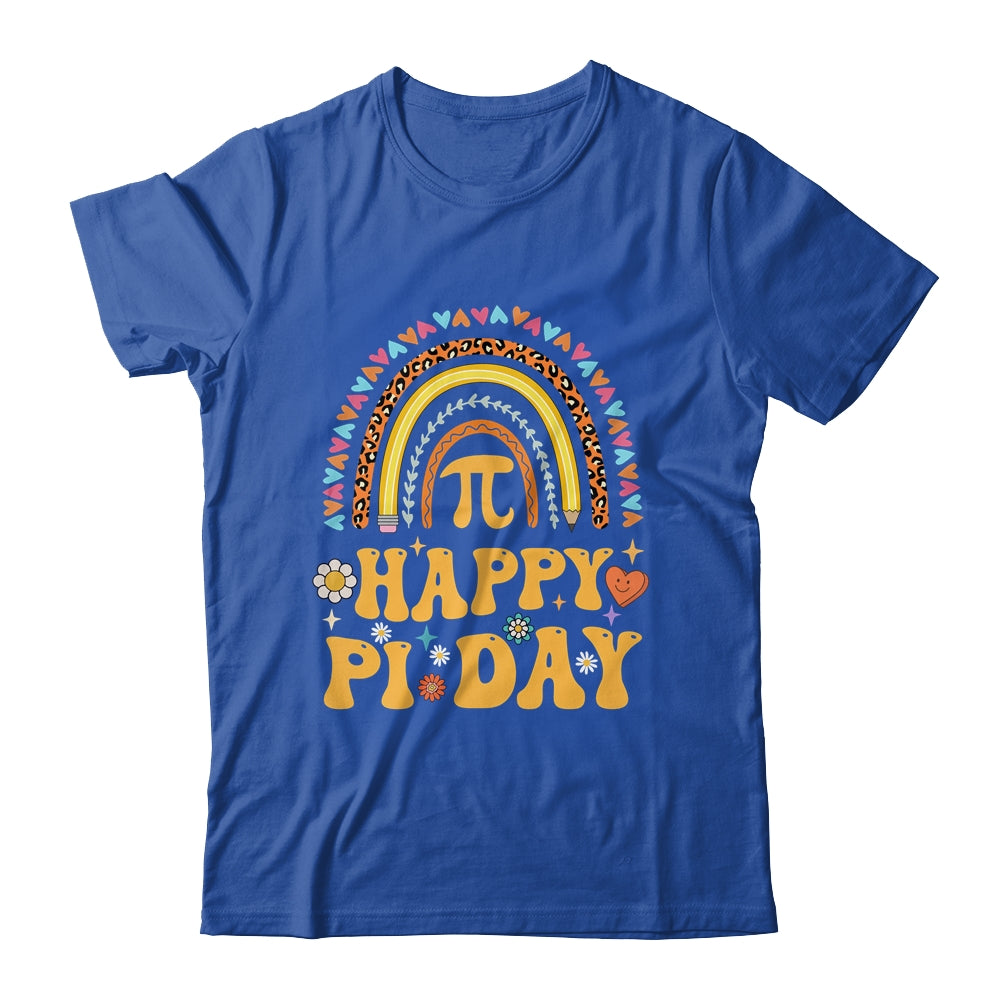Happy Pi Day Mathematic Math Teacher  Rainbow Women Girl Shirt & Hoodie | siriusteestore