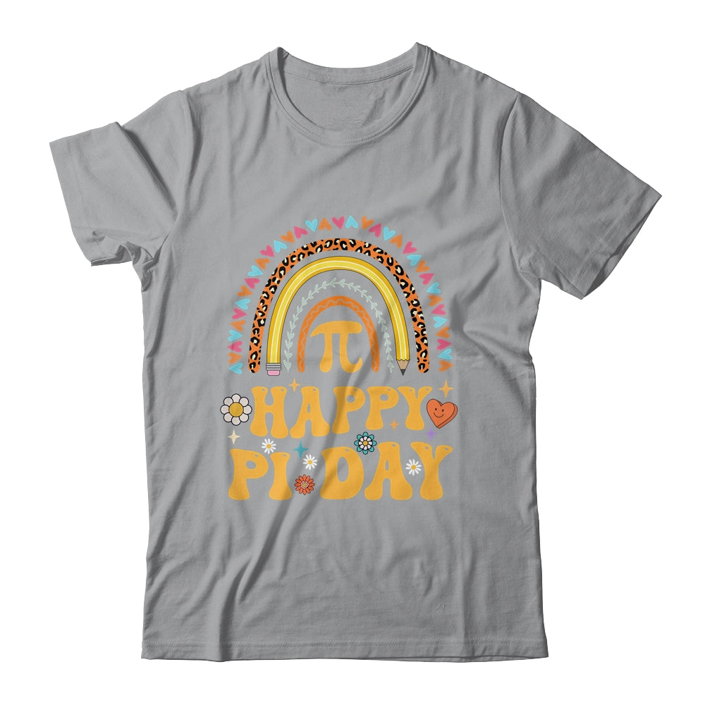 Happy Pi Day Mathematic Math Teacher  Rainbow Women Girl Shirt & Hoodie | siriusteestore