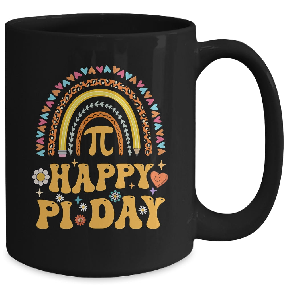 Happy Pi Day Mathematic Math Teacher  Rainbow Women Girl Mug | siriusteestore