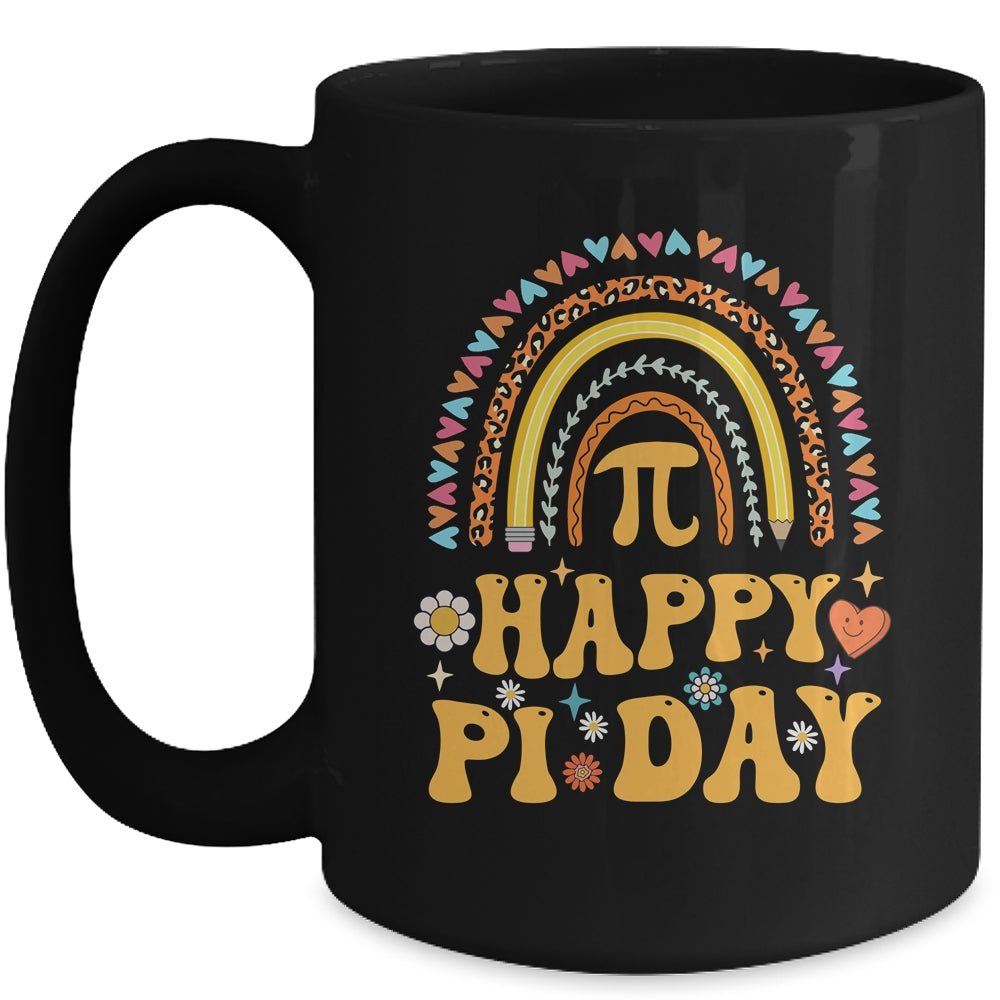 Happy Pi Day Mathematic Math Teacher  Rainbow Women Girl Mug | siriusteestore