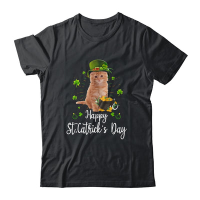 Happy St Catrick's Day Cat St Patricks Day Women Kids Shirt & Hoodie | siriusteestore