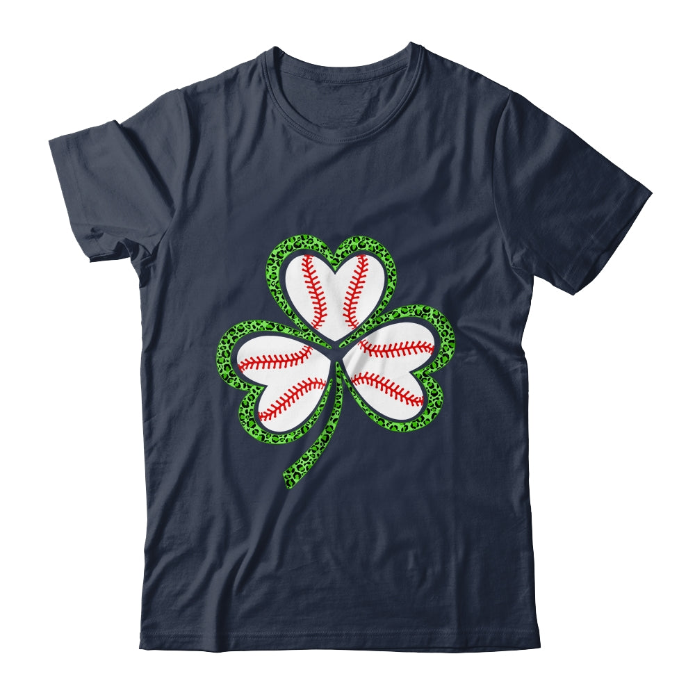 Happy St Patricks Day Shamrock Baseball Heart Men Boys Shirt & Tank Top | siriusteestore