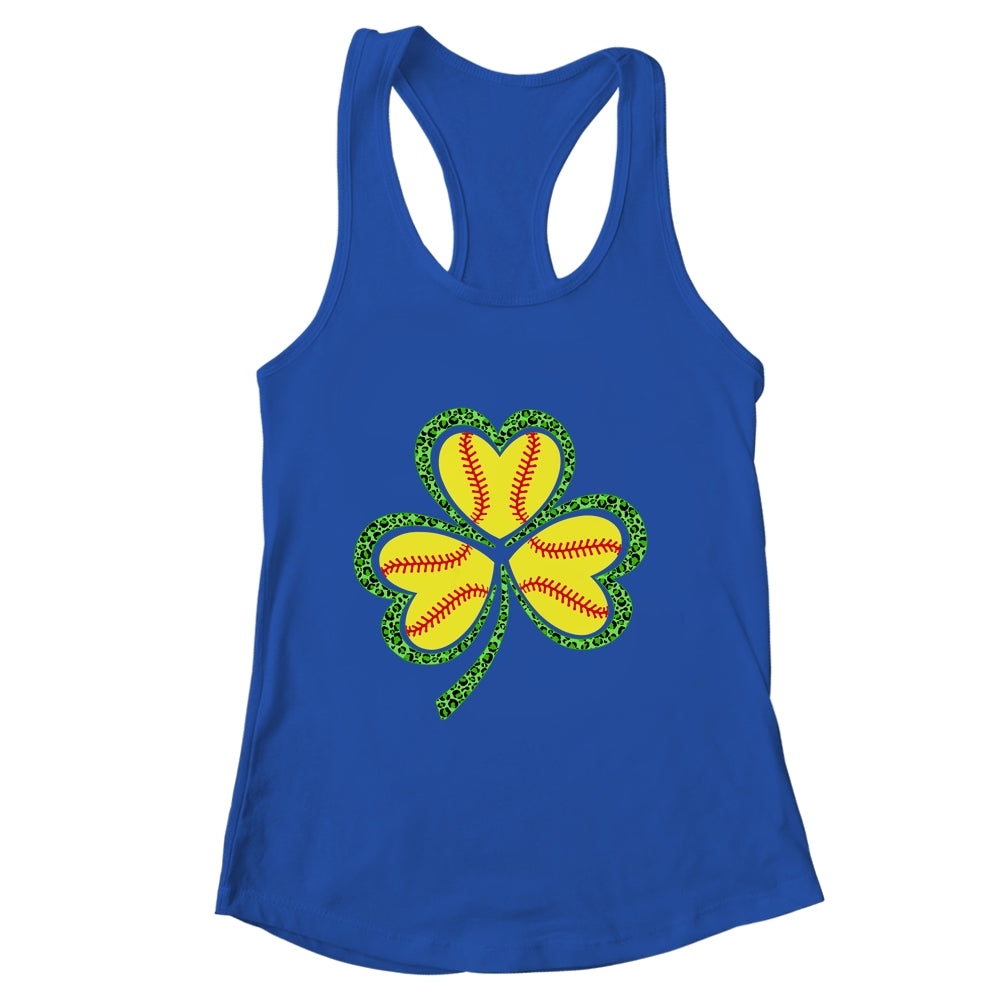 Happy St Patricks Day Shamrock Solfball Heart Women Boys Shirt & Tank Top | siriusteestore