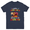 Happy Thanksgiving And Yes It's My Birthday Cute Turkey Kids Youth Shirt | siriusteestore