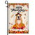 Happy Thanksgiving Funny Bulldog Flag Fall Pumpkin Farmhouse Autumn Thanksgiving | siriusteestore