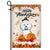 Happy Thanksgiving Funny Poodle Flag Fall Pumpkin Farmhouse Autumn Thanksgiving | siriusteestore