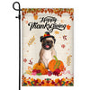Happy Thanksgiving Funny Pug Flag Fall Pumpkin Farmhouse Autumn Thanksgiving | siriusteestore