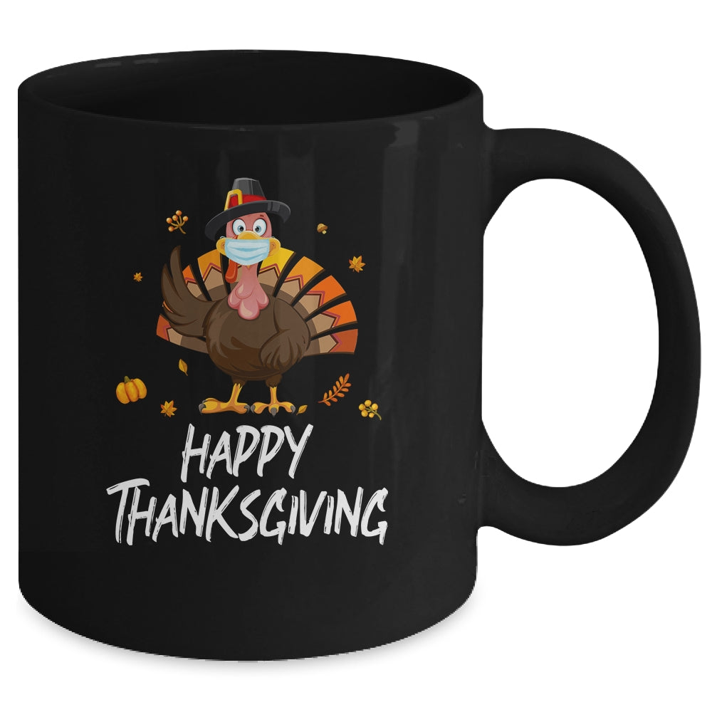 Happy Turkey Day Funny Thanksgiving 2021 Autumn Fall Season Mug | siriusteestore