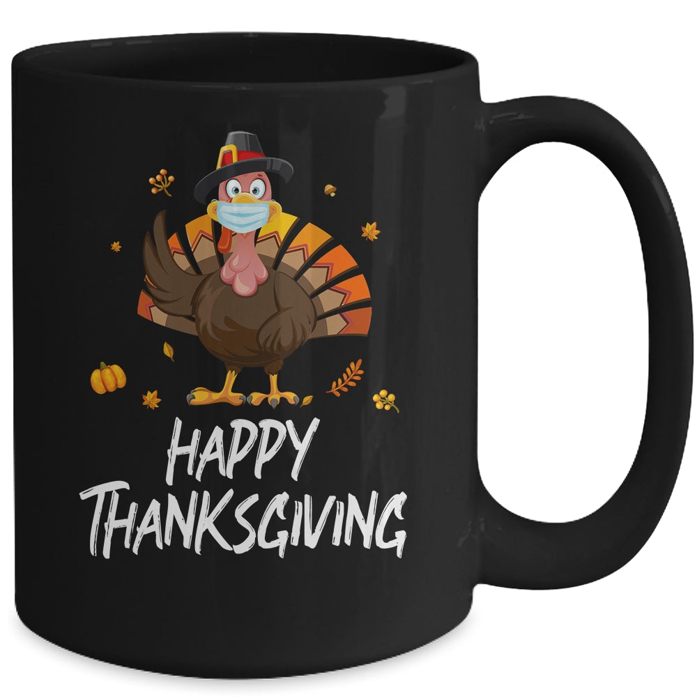 Happy Turkey Day Funny Thanksgiving 2021 Autumn Fall Season Mug | siriusteestore