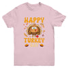 Happy Turkey Day Thanksgiving Day Funny Turkey Thanksgiving Youth Shirt | siriusteestore