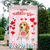 Happy Valentine's Day Beagle Flag Dogs Funny Beagle Heart Balloon | siriusteestore