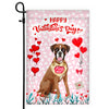 Happy Valentine's Day Boxer Flag Dogs Funny Boxer Heart Balloon | siriusteestore