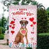 Happy Valentine's Day Boxer Flag Dogs Funny Boxer Heart Balloon | siriusteestore