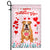 Happy Valentine's Day Bulldog Flag Dogs Funny Bulldog Heart Balloon | siriusteestore