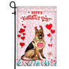 Happy Valentine's Day German Shepherd Flag Dogs Funny German Shepherd Heart Balloon | siriusteestore