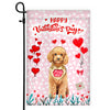 Happy Valentine's Day Poodle Flag Dogs Funny Poodle Heart Balloon | siriusteestore