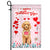 Happy Valentine's Day Poodle Flag Dogs Funny Poodle Heart Balloon | siriusteestore