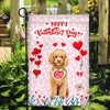 Happy Valentine's Day Poodle Flag Dogs Funny Poodle Heart Balloon | siriusteestore