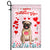 Happy Valentine's Day Pug Flag Dogs Funny Pug Heart Balloon | siriusteestore