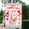 Happy Valentine's Day Shih Tzu Flag Dogs Funny Shih Tzu Heart Balloon | siriusteestore