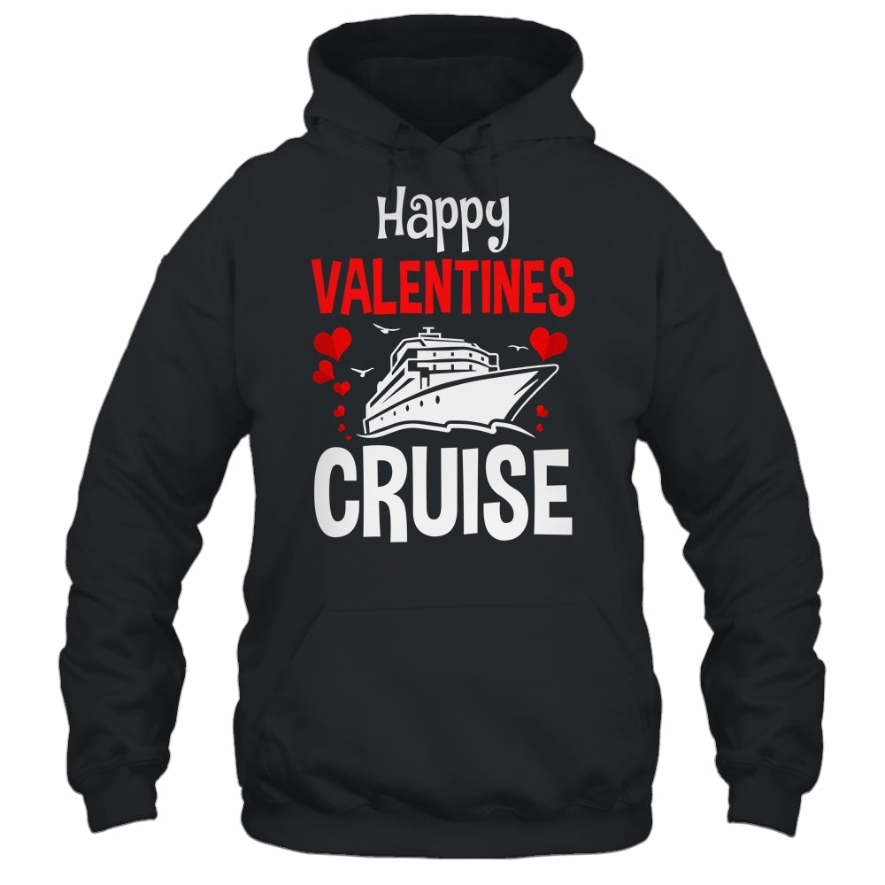 Happy Valentines Cruise Hearts Cool Cruising Vacation Love Shirt & Tank Top | siriusteestore
