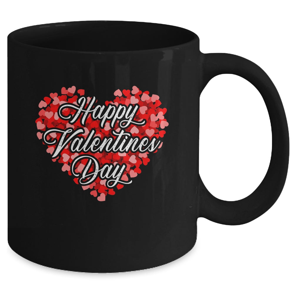 Happy Valentines Day Lover Heart For Boys Girls Mug | siriusteestore