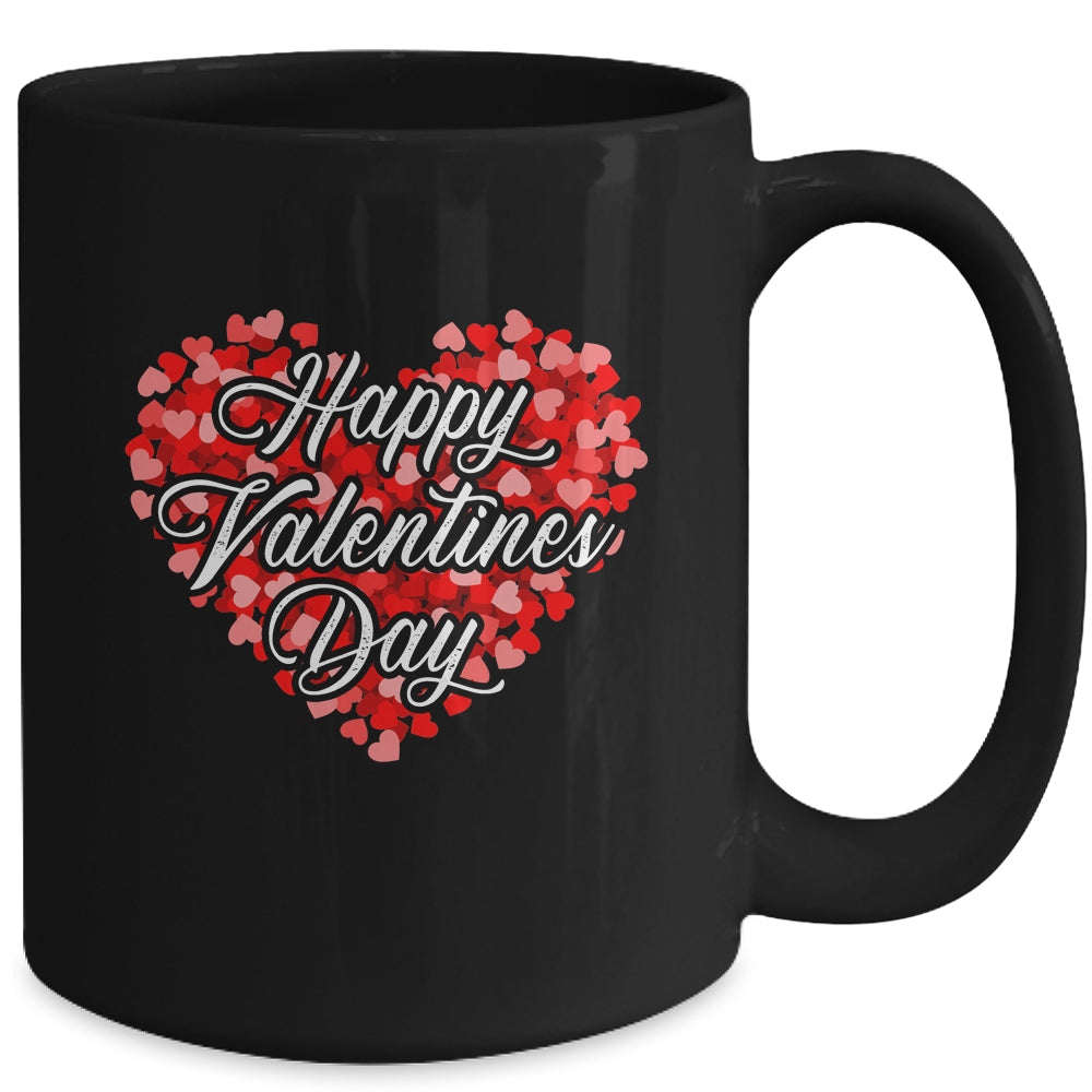 Happy Valentines Day Lover Heart For Boys Girls Mug | siriusteestore