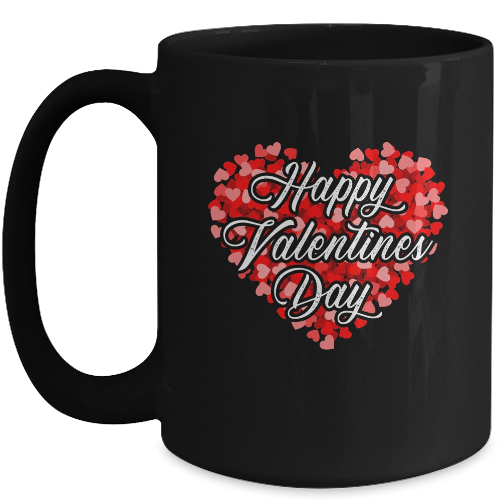 Happy Valentines Day Lover Heart For Boys Girls Mug | siriusteestore