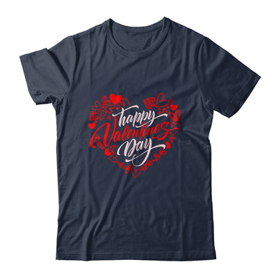 Happy Valentines Day Valentine Heart Shape Shirt & Tank Top | siriusteestore