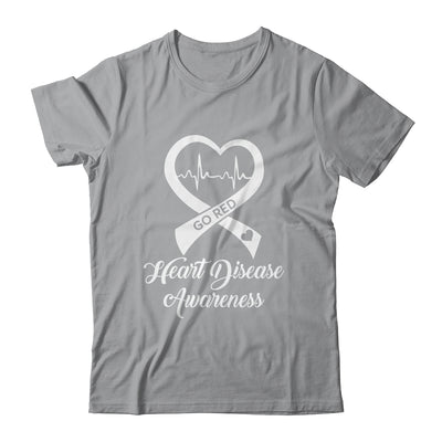 Heart Disease Awareness We Wear Red In February Go Red Heart Shirt & Hoodie | siriusteestore