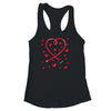 Heart Stethoscope Cute Love Nursing Valentines Day Nurse Shirt & Tank Top | siriusteestore