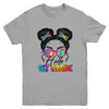 Hello 1st First Grade Messy Bun Back To School Tie Dye Girl Youth Shirt | siriusteestore