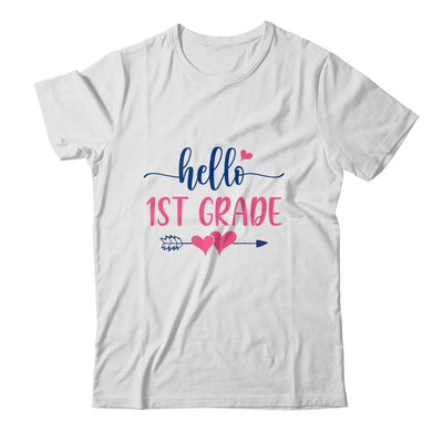Hello 1st Grade Teacher Kids Back to School First Grade Shirt & Hoodie | siriusteestore
