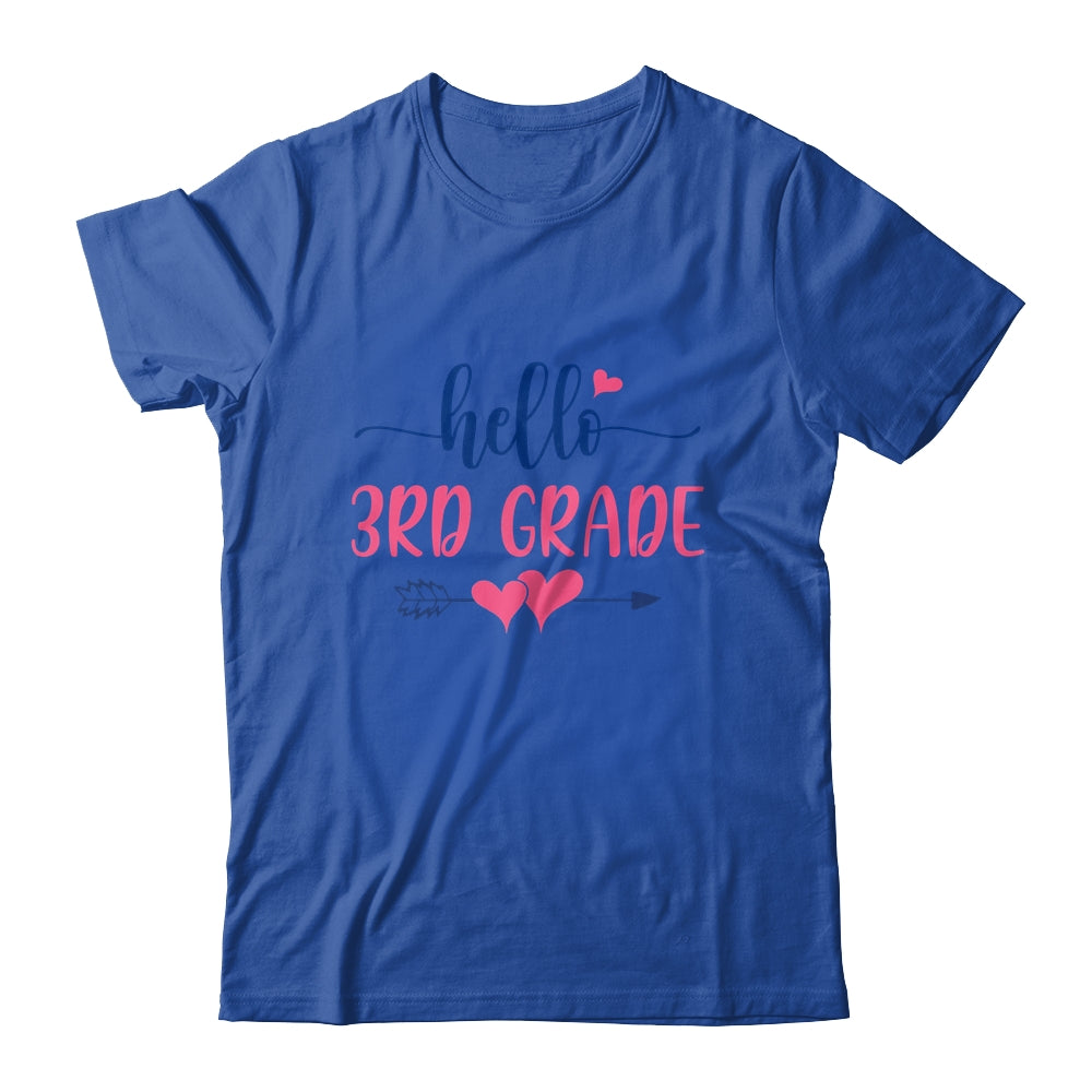 Hello 3rd Grade Teacher Kids Back to School Third Grade Shirt & Hoodie | siriusteestore
