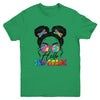 Hello 3rd Third Grade Messy Bun Back To School Tie Dye Girl Youth Shirt | siriusteestore