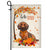 Hello Fall Dachshund Dog Flag Maple Leaves Orange Pumpkin Autumn | siriusteestore